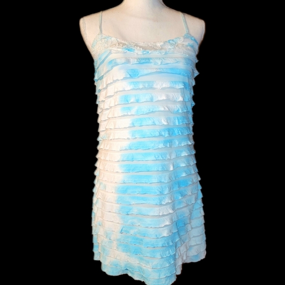 Miss Me Pleated Galaxy Dress TIE DYED - Picture 1 of 15